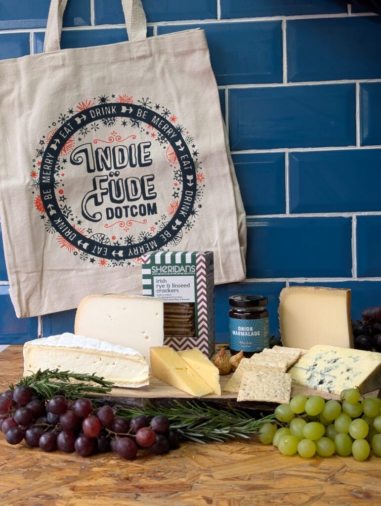 Irish Farmhouse Cheeseboard Inidie Fude