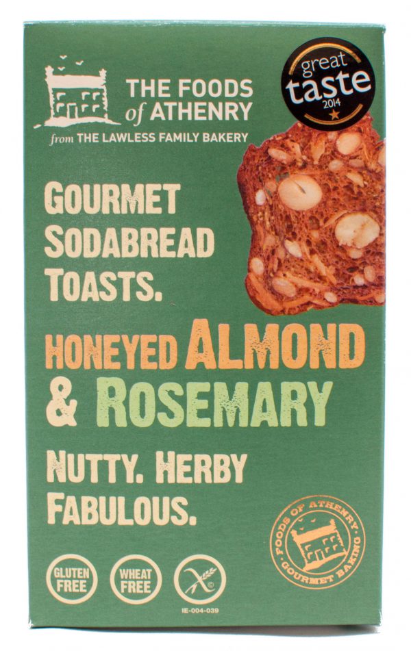 the foods of athenry almond rosemary crackers front 1 scaled 1